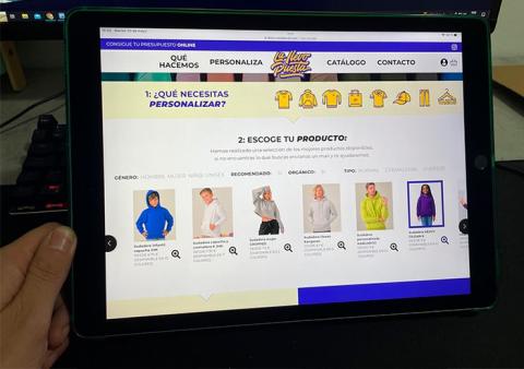 pagina de personalizar