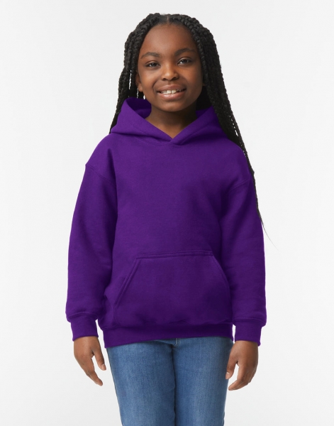 sudadera capucha heavy gildan infantil