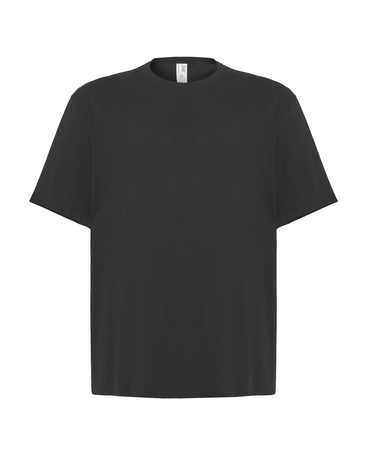 camiseta oversize frontal negra